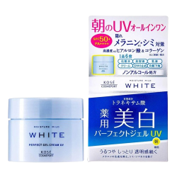 kose cosmeport moisture mild white perfect gel UV SPF 50+ PA++++