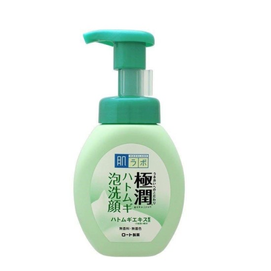 Hada labo Gokujyun Pore Cleaning Adlay Foaming Face Wash